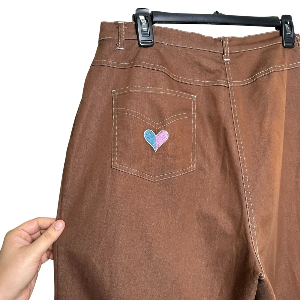 Bob Mackie Wearable Art Women's XL Matching Set Embroidered Jacket Pants Wetern - Picture 12 of 15